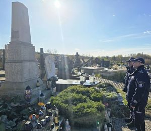 policjanci, groby