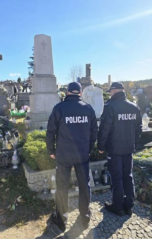 policjanci, groby
